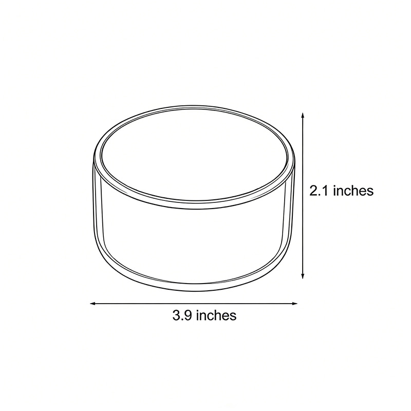 Product structure diagram of small step lights 3.9inch*2.1inch.
